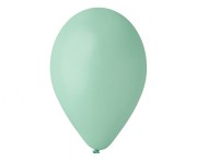 Balony G120 pastel 13" - turkusowo-zielone 50/ 50 szt. (macaron)