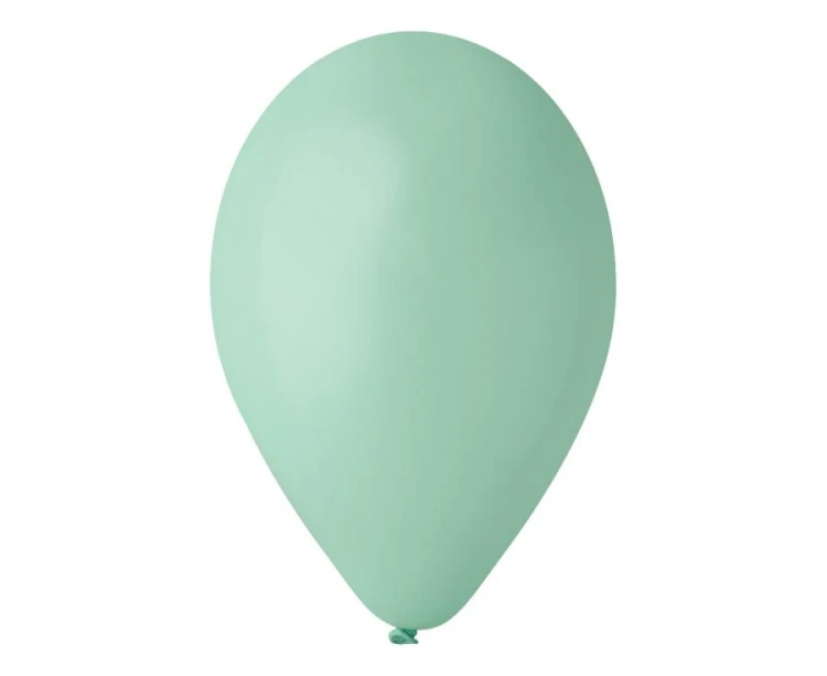 Balony G120 pastel 13" - turkusowo-zielone 50/ 50 szt. (macaron)