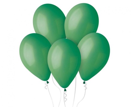 Balony G120 pastel 13" - ciemnozielone 13/ 50 szt.