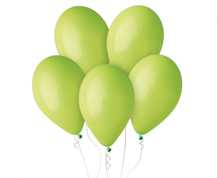 Balony G120 pastel 13" - pistacjowe 11/ 50 szt.