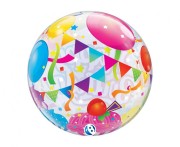 Balon Takara BUBBLE BALLOON Birthday Surprise, 22"