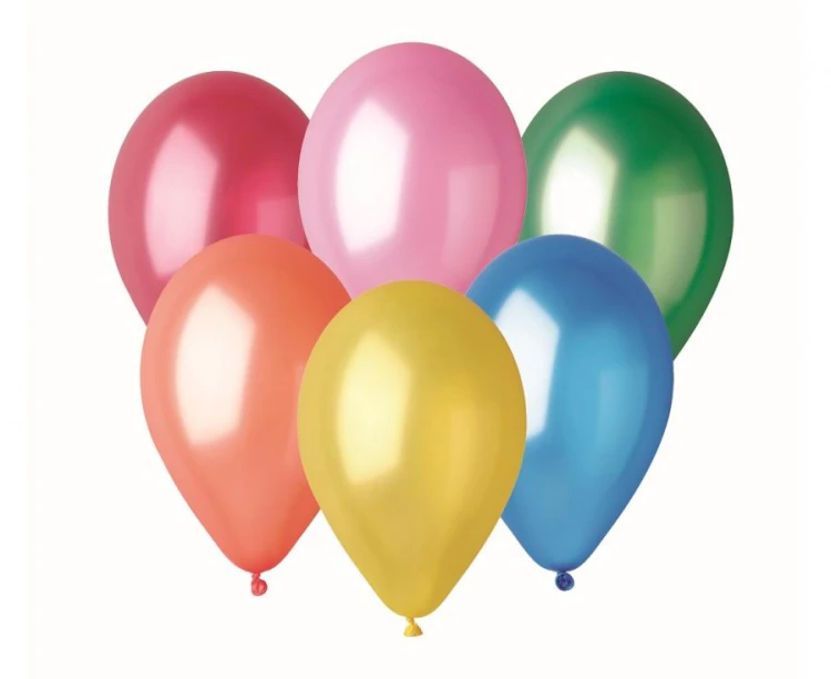 Balony AM80 metal 8" - różnokolorowe 82/ 100 szt.