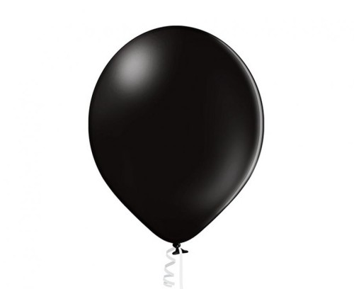 Balony pastelowe czarne 30 cm - dekoracje na urodziny i imprezy