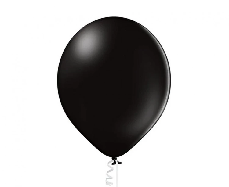 Balony pastelowe czarne 30 cm - dekoracje na urodziny i imprezy