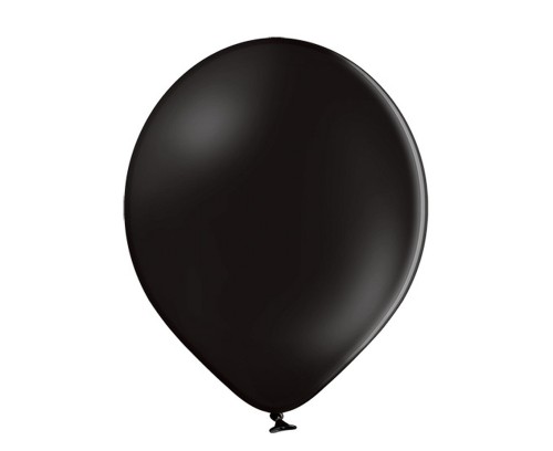 Balony pastelowe czarne 30 cm - dekoracje na urodziny i imprezy