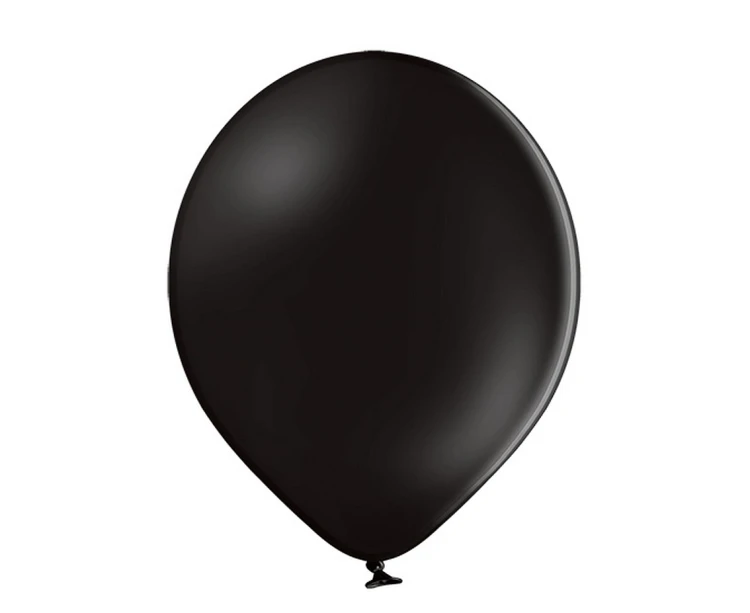 Balony pastelowe czarne 30 cm - dekoracje na urodziny i imprezy