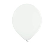 Duże balony pastelowe białe 43cm Belbal - mocne balony na hel 25 szt.