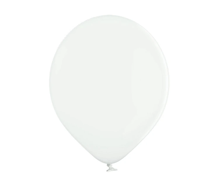 Duże balony pastelowe białe 43cm Belbal - mocne balony na hel 25 szt.