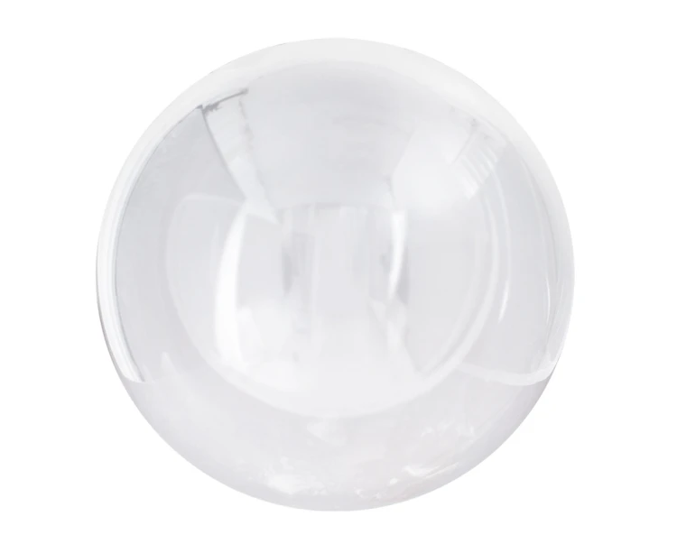 Malutkie balony przezroczyste Aqua 70mm - krystaliczne mini balony 10 szt.