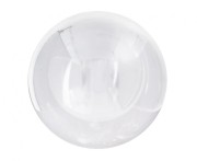 Małe balony przezroczyste Aqua 125mm - krystaliczne mini balony 10 szt.