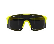 Okulary żółte Disco Party Zouk neonowe Boland - retro okulary imprezowe