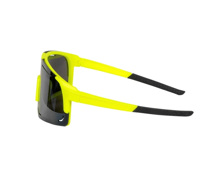 Okulary żółte Disco Party Zouk neonowe Boland - retro okulary imprezowe