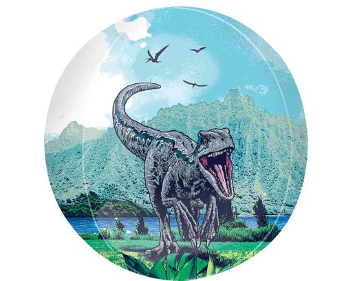 Balon foliowy ORBZ XL Jurassic World: Dominion, 38x 40 cm, licencja