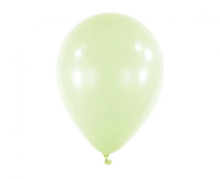 Balon 5" RND Macaron Honey Dew, 100 szt