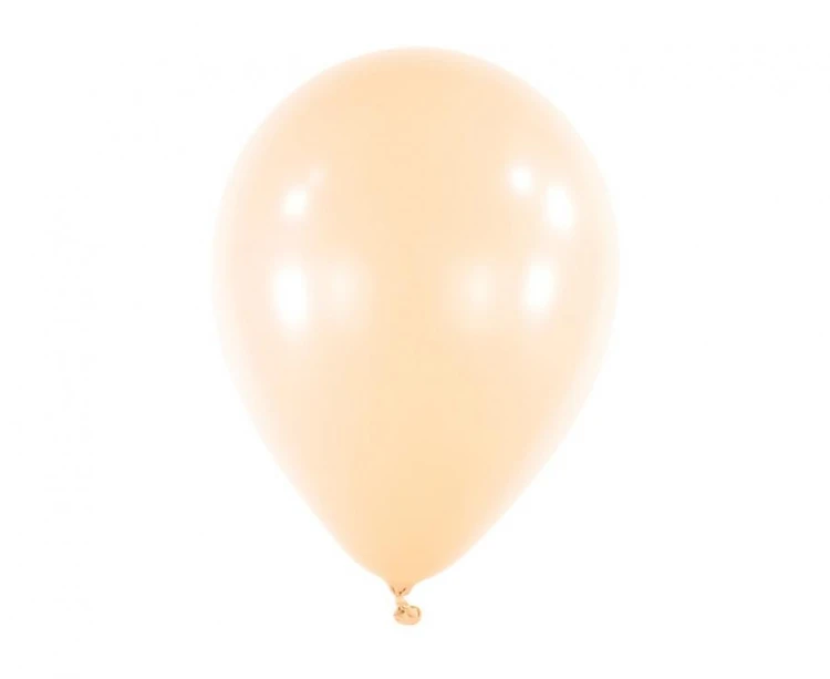 Balon 5" RND Macaron Peach, 100 szt