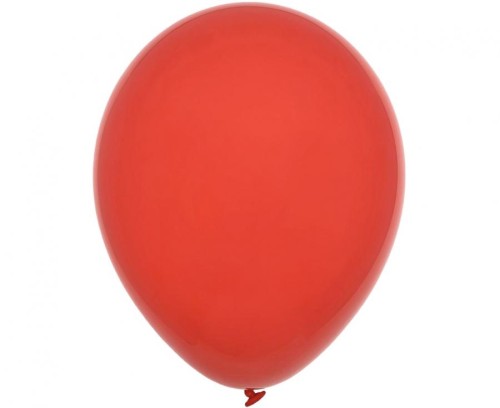 Balony Decomex 9", pastel Red, 100 szt.