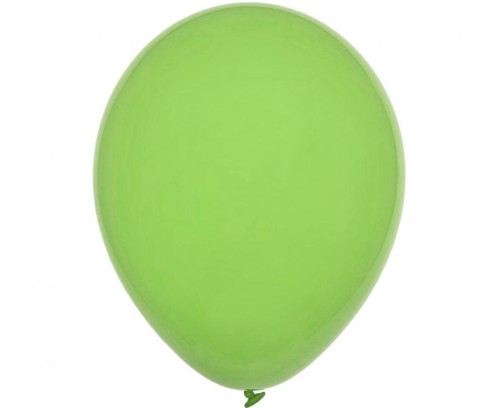 Balony Decomex 9", pastel Lime Green, 100 szt.