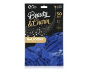 Balony Beauty&Charm, pastelowe niebieskie 12"/ 50 szt.