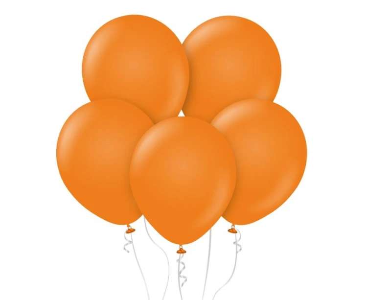 Balony Beauty&Charm, pastelowe pomarańczowe 12"/ 50 szt.