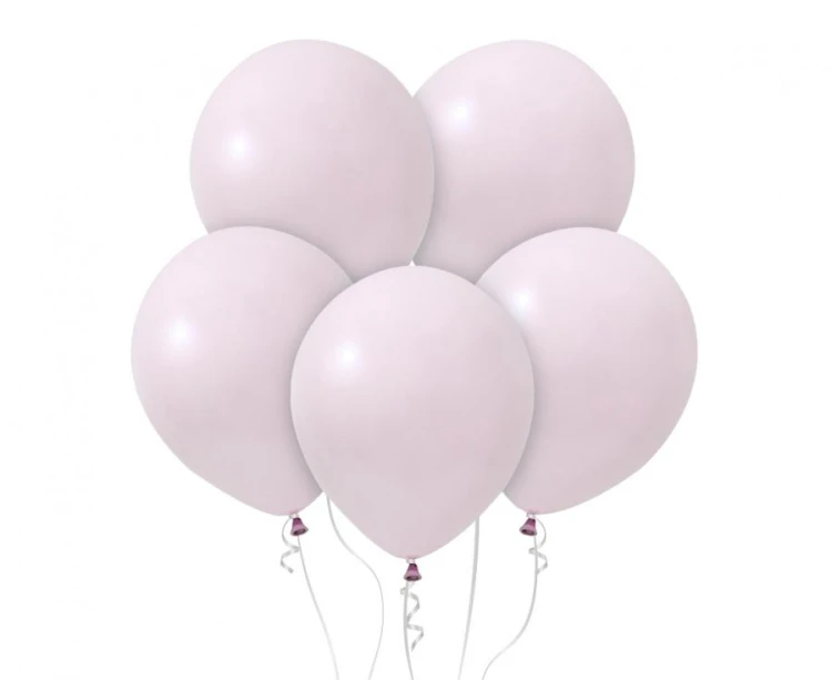 Balony Beauty&Charm, makaronowe liliowe 12"/ 50 szt.