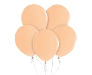 Balony Beauty&Charm, makaronowe łososiowe 12"/ 50 szt.