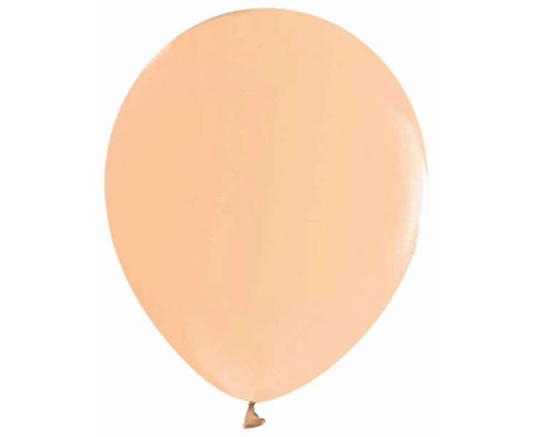 Balony Beauty&Charm, makaronowe łososiowe 12"/ 50 szt.