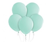 Balony Beauty&Charm, makaronowe zielone 12"/ 50 szt.