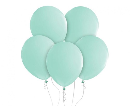 Balony Beauty&Charm, makaronowe zielone 12"/ 50 szt.