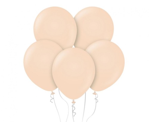 Balony Beauty&Charm, pastelowe cieliste 12"/ 50 szt.