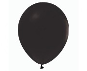 Balony Beauty&Charm, pastelowe czarne 12"/ 50 szt.