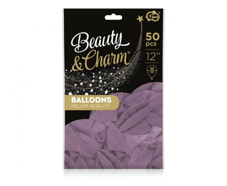Balony Beauty&Charm, pastelowe Canyon Rose 12"/ 50 szt.