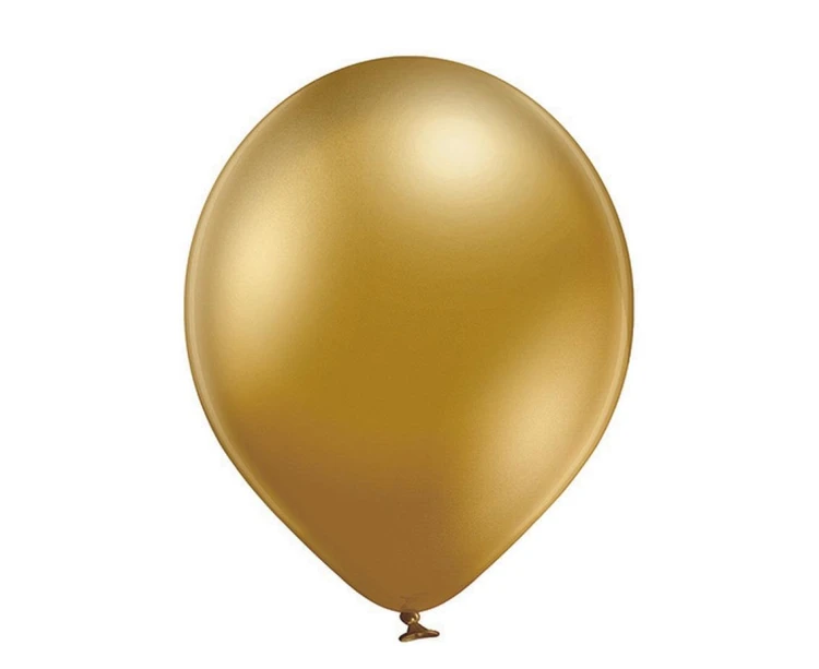 Balony Belbal złote metaliczne - duże balony na urodziny 50szt