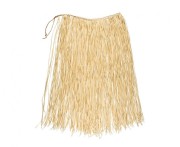 Spódnica hawajska Raffia - długa spódnica hula beżowa