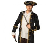 Miecz piracki z pokrowcem 52cm - szabla pirata kordelas Boland
