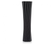Słomki papierowe grube czarne 25cm - biodegradowalne 200 szt. Godan