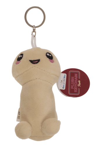 Pluszowy brelok penis - śmieszny gadżet na wieczór panieński  (2).png