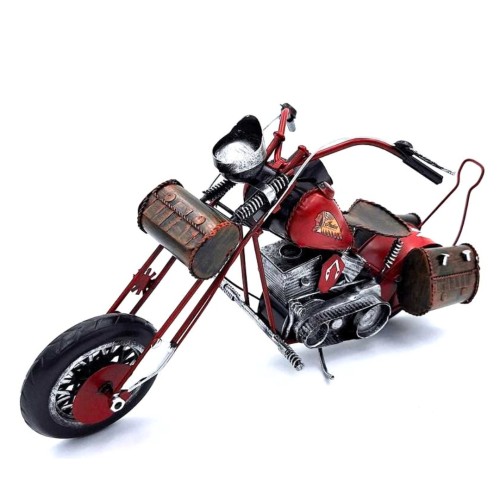 Model motocykla chopper z metalu - Duży motocykl dekoracyjny  (1).jpg