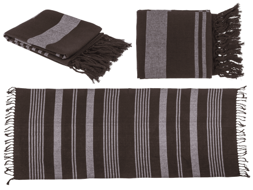 Ręcznik plażowy fouta z frędzlami 80x200cm - bawełniany ręcznik do sauny  (1).png