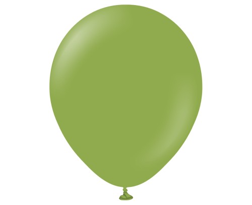 Balony Kalisan 12", standard matcha (Matcha Green), 50 szt.
