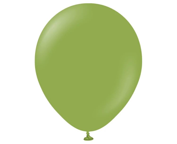 Balony Kalisan 12", standard matcha (Matcha Green), 50 szt.