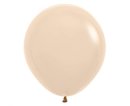 Balony Sempertex 18", (pastel matte nude) Matowe Nude, 25 szt.