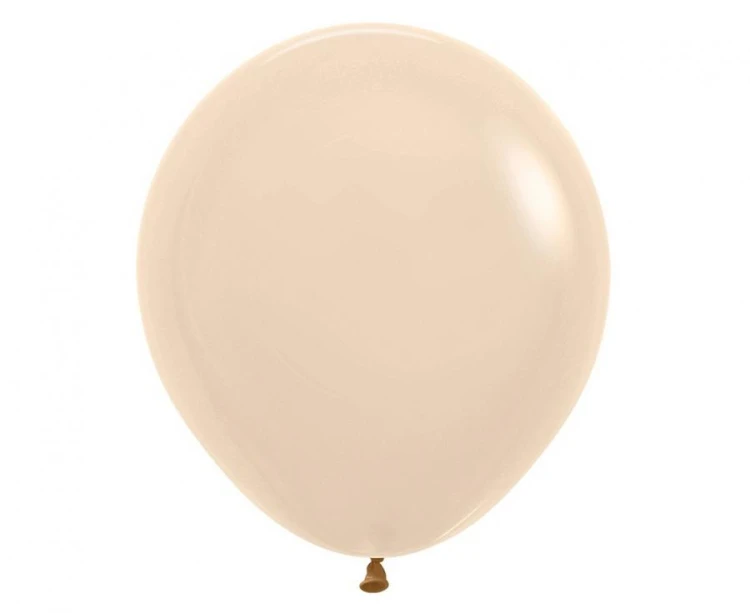 Balony Sempertex 18", (pastel matte nude) Matowe Nude, 25 szt.