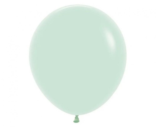 Balony Sempertex 18", (pastel matte green) Matowe Zielone, 25 szt.
