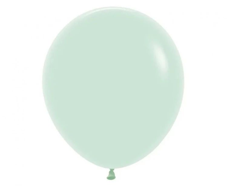 Balony Sempertex 18", (pastel matte green) Matowe Zielone, 25 szt.