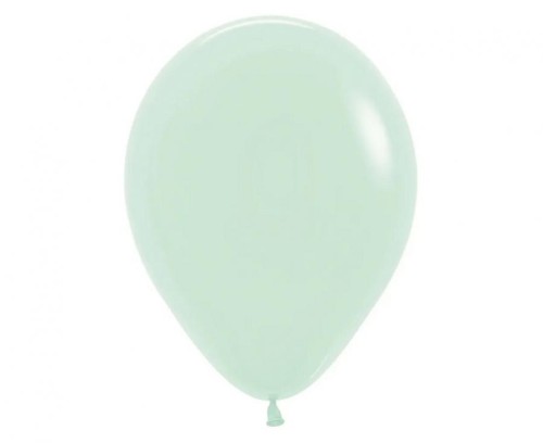 Balony Sempertex 12", (pastel matte green) Matowe Zielone, 50 szt.