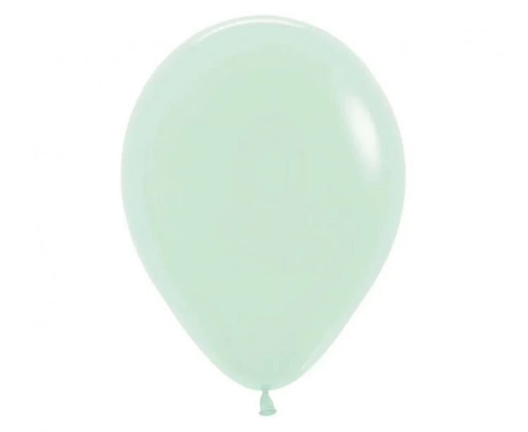 Balony Sempertex 12", (pastel matte green) Matowe Zielone, 50 szt.