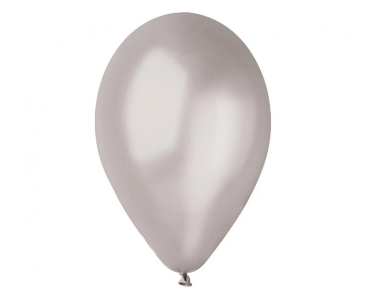 Balony GM120 metal 13" - srebrne 38 / 50 szt.