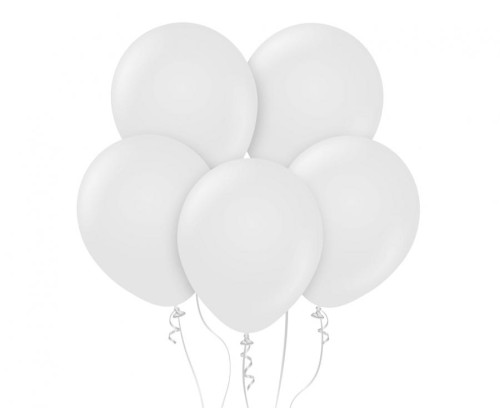 Balony 12" Standard White , 100 szt.