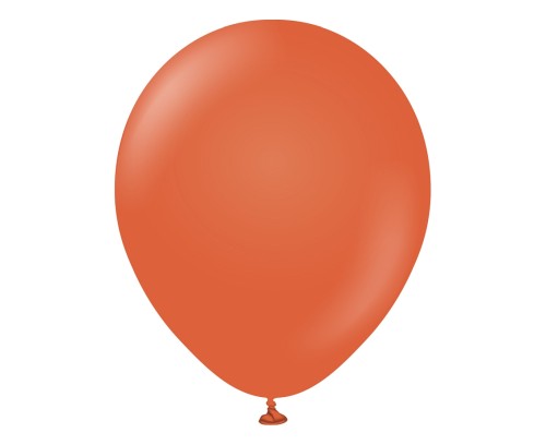 Balony 18" Retro Rust Orange , 25 szt.