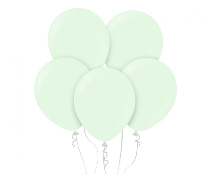 Balony 18" Macaron Pale Green , 25 szt.
